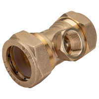 Тройник Lavita труба-вн. резьба-труба T/S 32х3/4х32