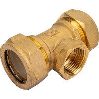 Тройник Lavita труба-вн. резьба-труба T/S 32х1х32