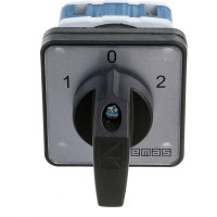 Однофазный переключатель управления двигателем Emas 1-0-2 25А, 400В. PSA025KD134S