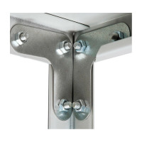 Металлический стеллаж BRABIX MS-150/40/70-4 1500x700x400 мм, 4 полки 291101
