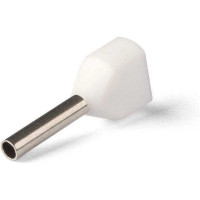 Наконечник штыревой втулочный изолированный (двойной) НШвИ (2) 0,75х10 (100 штук) TDM ELECTRIC SQ0521-0003