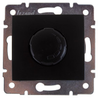 Диммер Lezard KARINA 1000W чёрный бархат 707-4288-157