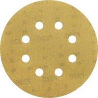 Круг шлифовальный на липучке siaone 1944 (50 шт; 125 мм; 8 отверстий; P320) sia Abrasives so50-125-8-320