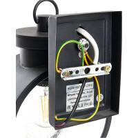 Садово-парковый светильник FERON PL530 60W, 230V, E27, черный 11889