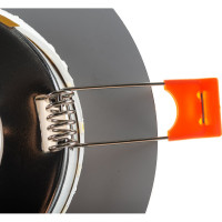 Встраиваемый светильник для натяжных потолков с белой LED подсветкой Feron CD5023 GX53, матовый, 40522