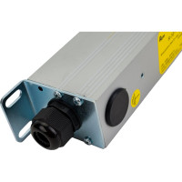 Блок розеток REM Rem-32, с индикацией, 12 IEC 60320 C13, 32 А, алюминий, 19", колодка R-32-12C13-I-440-K