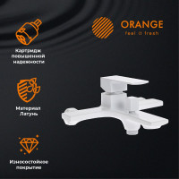 Душевая система Orange в комплекте со смесителем M04-944w