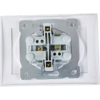 Розетка NILSON 2СП антрацит Touran metallic 24161024