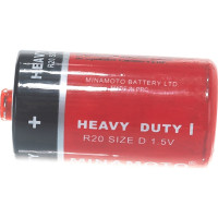 Батарейка Minamoto R20, 2 shrink 101
