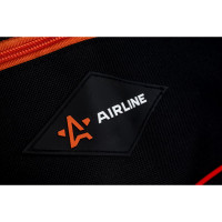 Дорожная автомобильная сумка Airline средняя, 49х24х20 см, черная/оранжевая AR-BAG-01
