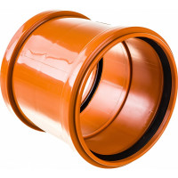 Соединительная муфта наружной канализации RTP 160 мм 36696