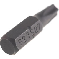 Вставка JTC 1/4"DR 5-гранная TORX с отверствием TS27Hх25мм 1192527 815072