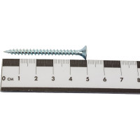 Шуруп ЕВРОПАРТНЕР Zn 4,5х50 в компл. с дюбелем MULTI 8x32 8 шт. MP 406 17