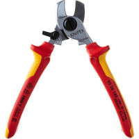 Кабелерез KNIPEX VDE, пружина, рез: кабель 15 мм, 50 мм, AWG 10, L-165 мм KN-9526165SB