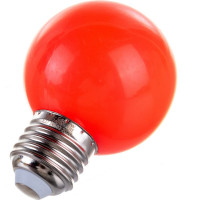 Светодиодная декоративная лампа Volpe LED-G60-3W/RED/E27/FR/С UL-00006959