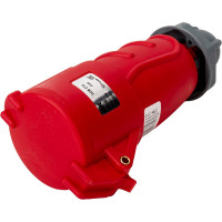 Переносная розетка IEK ССИ-214, 16А-6ч/380-415В, 3Р+РЕ, IP44, MAGNUM PSN22-016-4
