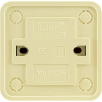 Одноклавишный выключатель Jilion дуб 9533454