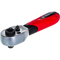 Трещотка ABTOMTOOL РROFFI 1/4, mini, 72 зуб, 105мм, для вставок бит 54460