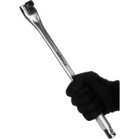 Шарнирный вороток-кобра Inforce 1/2" 375 мм, материал CrV, 06-05-109