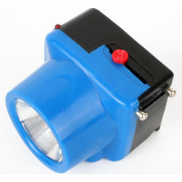 Аккумуляторный налобный фонарь Ultraflash LED5375 220В, голубой, 1 Ватт LED, 2 режима, пластик, бокс 14252