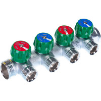 Регулирующий коллектор STOUT 1, 4 отвода 3/4 ЕК SMB-6850-013404 RG008UJF5BAVQ8