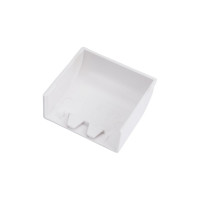 Заглушка EKF PROxima Plast, 4шт белый ecw-40-16x4