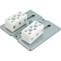 Огнестойкая коробка Экопласт JBL085 E110, о/п 85х85х38, 12 выходов, IP55, 6P, цвет оранжевый 43255HF