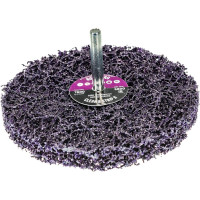 Круг зачистной на шпинделе пурпурный ROXPRO Clean&Strip II (100х13х6 мм) RoxelPro 123582