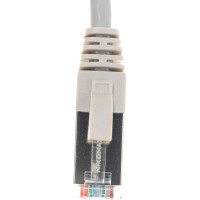 Шнур NIKOMAX F/UTP, 4 пары, категория 5e, 7х0, 165 мм, серый, 0.15 м NMC-PC4SD55B-001-C-GY