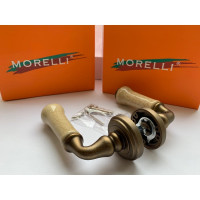 Дверная ручка MORELLI цвет-старая мат.бронза/шампань MH-41-CLASSIC OMB/CH 9011393