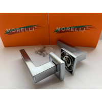 Дверная ручка MORELLI "Dominion", цвет-мат.хром/хром  MH-40 SC/CP-S 9011392