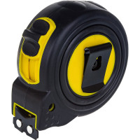 Рулетка Stayer BlackMax 10м / 25мм в ударостойком полностью обрезиненном корпусе и двумя фиксаторами 3410-10_z02