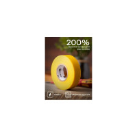 Изолента ПВХ EKF желтая 19мм, 20м, серии SafeFlex, 10 шт. plc-iz-sf-y