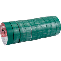 Изолента ПВХ EKF зеленая 19мм, 20м, серии SafeFlex 10 шт. plc-iz-sf-g