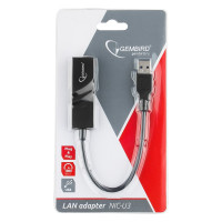 Сетевой адаптер Gembird Ethernet USB 3.0 - Fast Ethernet adapter NIC-U3
