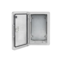 Пластиковый щит с монтажной платой EKF, прозрачная дверь 300х200х130 мм IP65 PROxima PBT65MP001