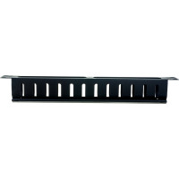 Кабельный органайзер SYSMATRIX 1U с крышкой черный RAL9004 SA 0020.911
