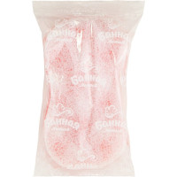 Поролоновая губка с массажным слоем БАННАЯ ЛИНИЯ Фигурная 165х88х50 мм 11-642