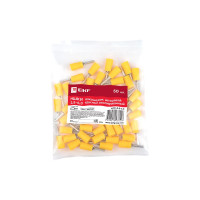 Штыревой втулочный наконечник EKF НШКИ, изолированный, 2.5-6.0, PROxima уп50шт nshki-2.5-6.0