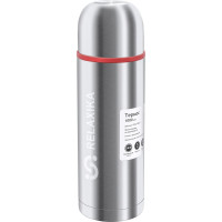 Термос Relaxika 102, 1 л, 2 чашки, стальной, R102.1000.1