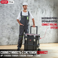 Ящик для инструментов KETER Connect Rolling System 238273