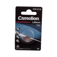 Литиевая батарейка Camelion CR1216 BL-1, 3V 3609