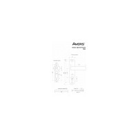 Врезной замок Avers 1023/60-G 28071