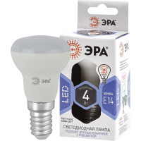 Светодиодная лампа ЭРА LED R39-4W-860-E14, рефлектор, 4Вт, холодная, E14, 10/100/5600 Б0048022