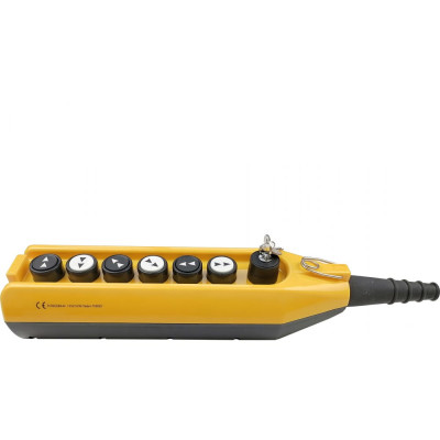 Emas Пульт управления 7-ми кнопочный с ключом 2 скорости, 250 В, 4А. PV7AC20B444