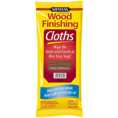 Minwax Салфетка WF Темный махагон 30824