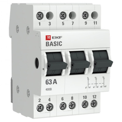 Трехпозиционный переключатель EKF Basic tps-3-63