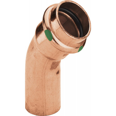 Viega Угол HB 45 Profipress, c SC-Contur, 15 мм, медь 292508