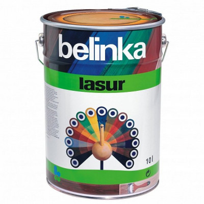Belinka LASUR 15 Дуб 10л. Лазурное покрытие для защиты древесины 50515