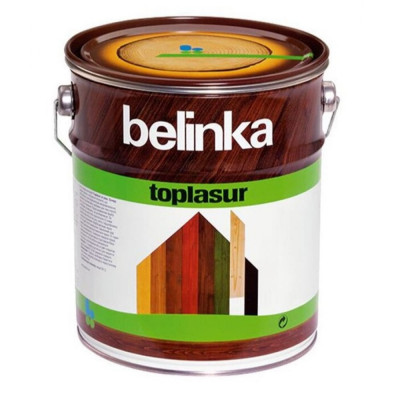 Belinka TOPLASUR 17 Тик 1л Лазурное покрытие для защиты древесины 51217